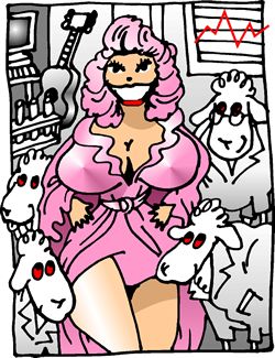 Le clone Dolly et ses concepteurs Moutons
